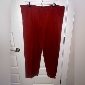Red Business Pants